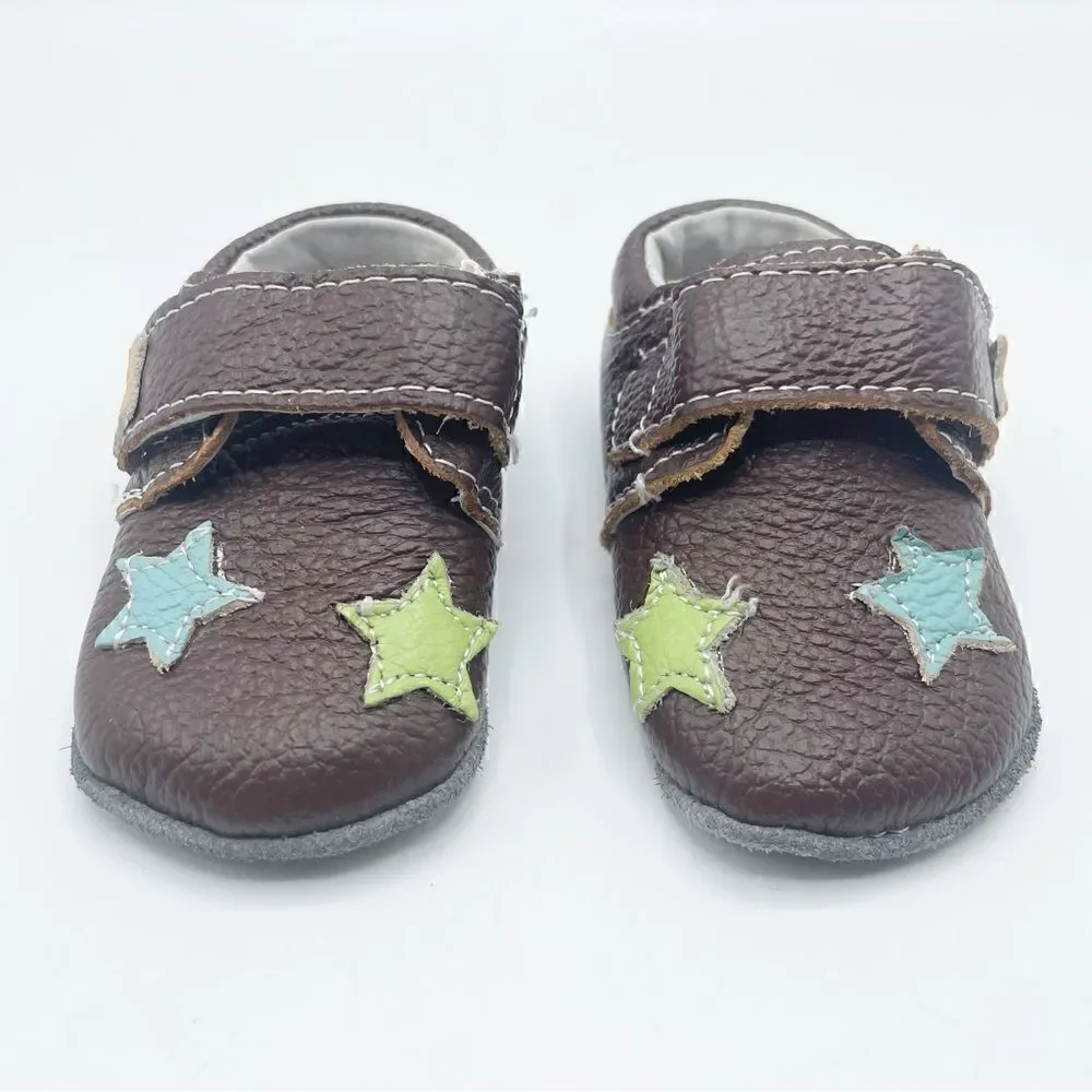Outbak’s soft soled leather shoes - size 3 month